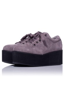 Flatform Sneakers Suede