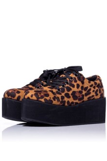 Flatform Sneakers Suede