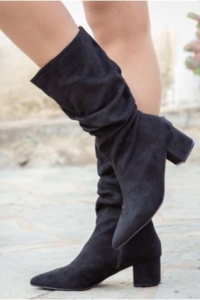 Μπότα suede