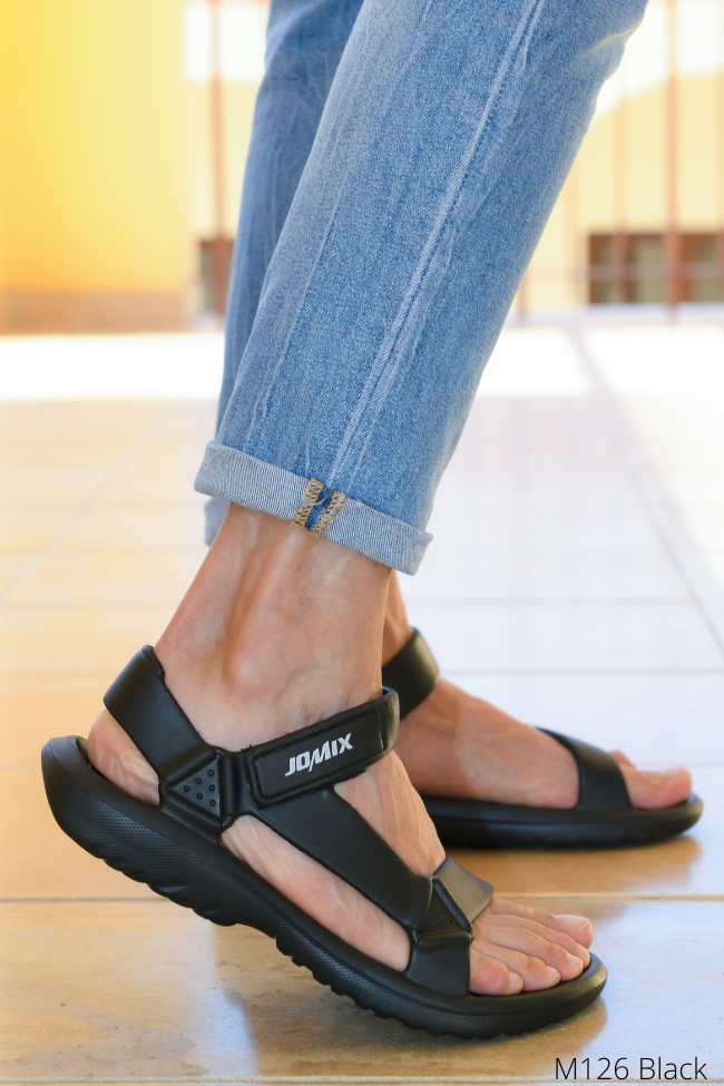 Ανδρικά σανδάλια με scratches