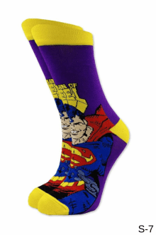 Unisex Socks Superman