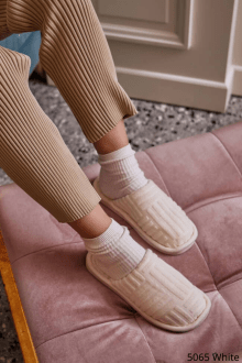 Παντόφλες Μπουρνουζέ - Μπέζ