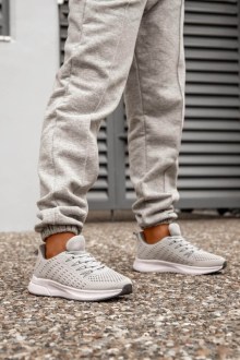 Γυναικείο υφασμάτινο running sneaker Γκρι