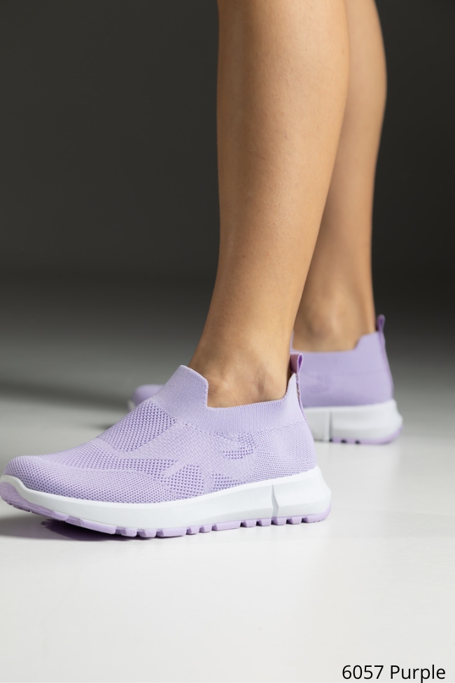 Sneakers Κάλτσα - Μώβ - Image 5