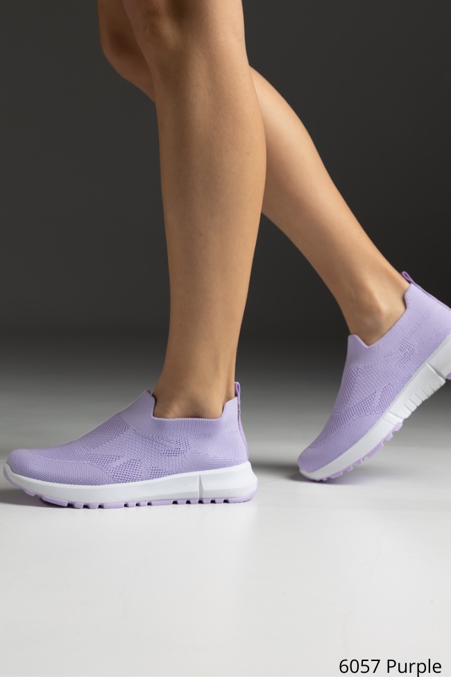 Sneakers Κάλτσα - Μώβ - Image 4