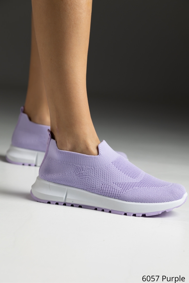 Sneakers Κάλτσα - Μώβ - Image 3