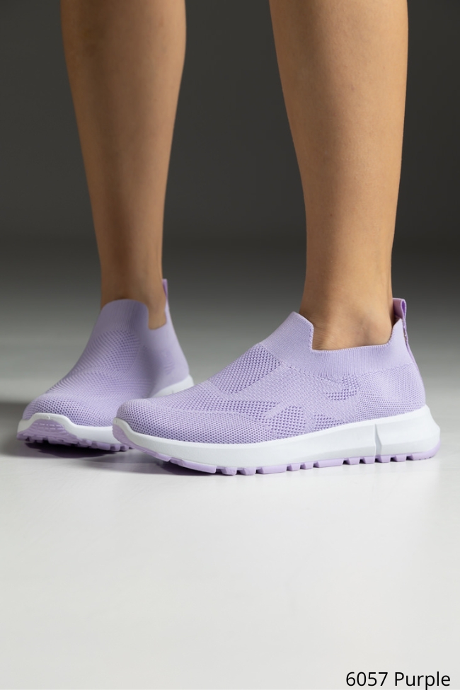 Sneakers Κάλτσα - Μώβ - Image 2