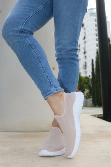 Sneakers Κάλτσα – Ρόζ