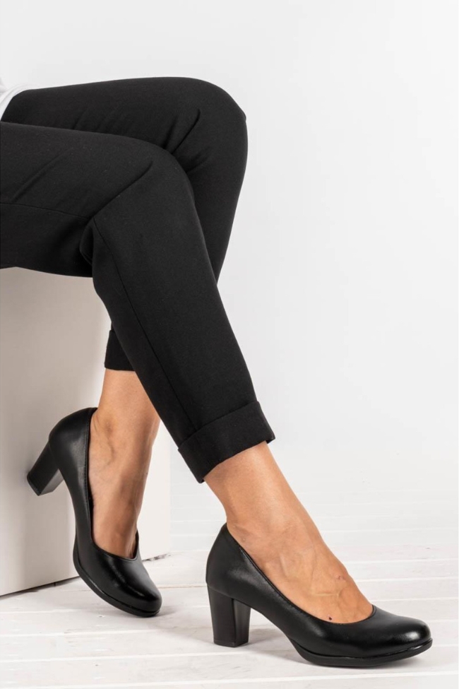 Γόβες Comfort - Μαύρο - Image 3