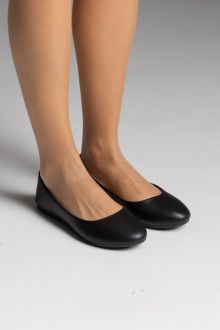 Γυναικείες μπαλαρίνες flat - Μαύρο