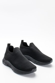 Ανδρικά Sneakers Κάλτσα - Μαύρο