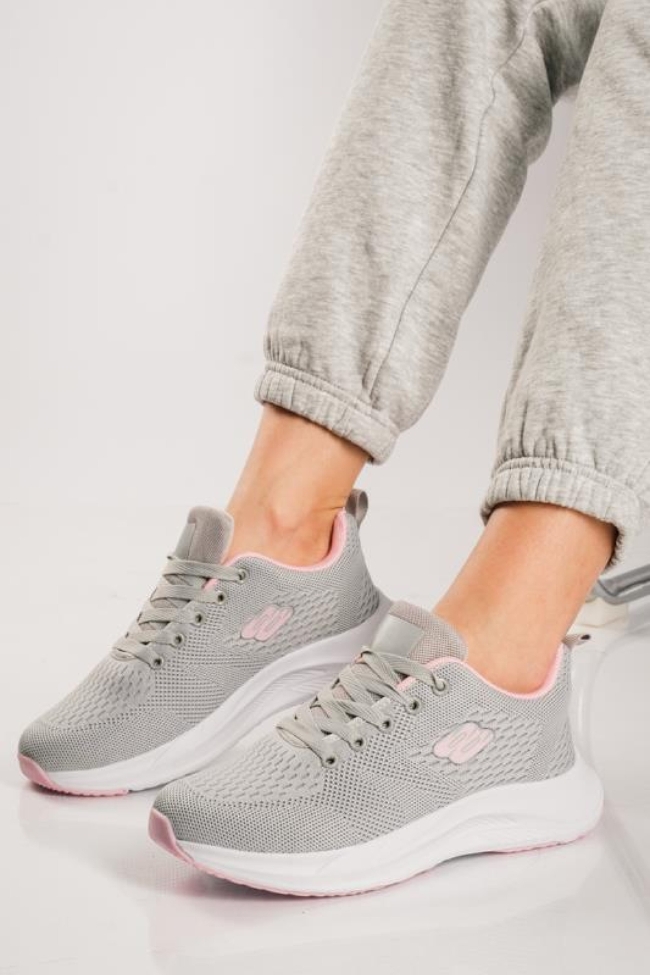 Running υφασμάτινα sneakers - Γκρί