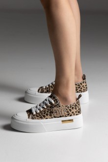 Γυναικεία Sneaker τύπου all star - Λέοπαρτ