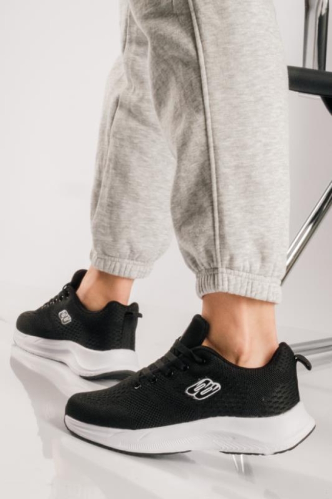 Running υφασμάτινα sneakers - Μαύρο - Image 3