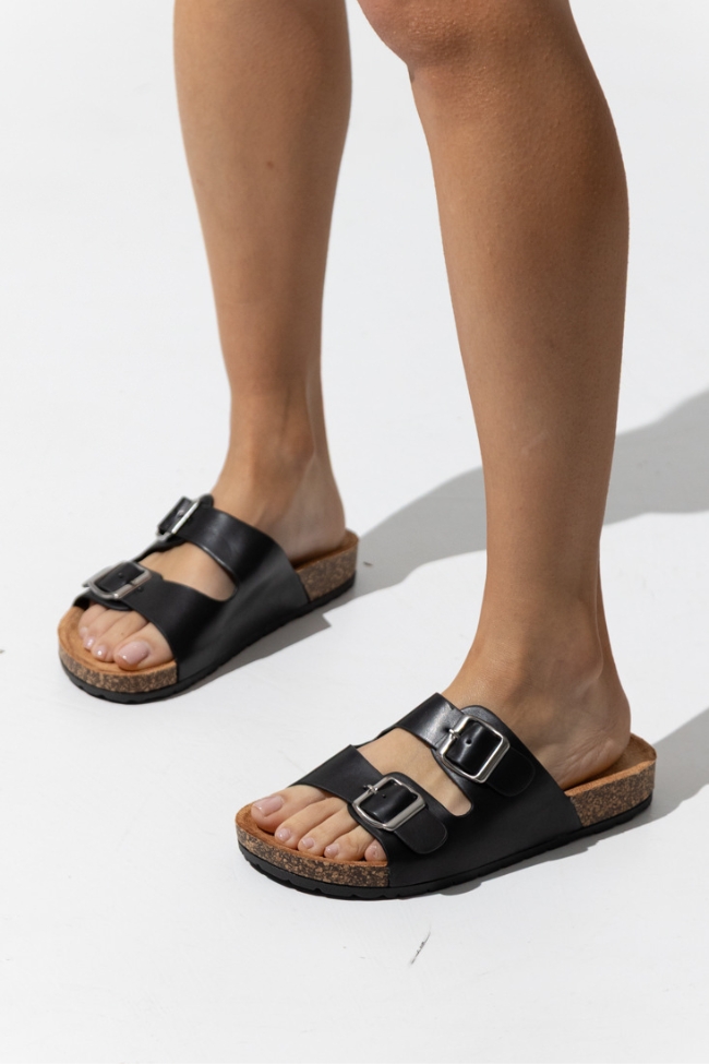 Σανδάλια με ανατομικό πάτο - Μαύρο - Image 2