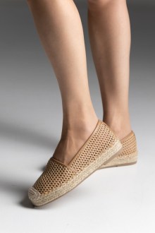 Εσπαντρίγιες με Δίχτυ Ψάθινες - Κάμελ