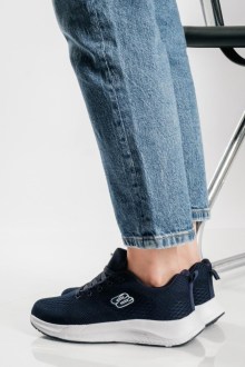 Unisex Sneakers υφασμάτινα running sneakers – Μπλέ