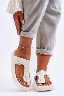 Παντόφλες Σαγιονάρες Θαλάσσης - Λευκό