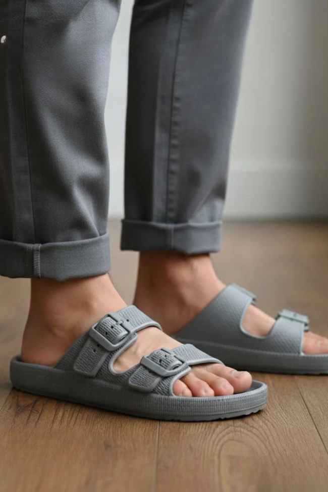 Unisex Σαγιονάρες Θαλάσσης – Γκρίζο
