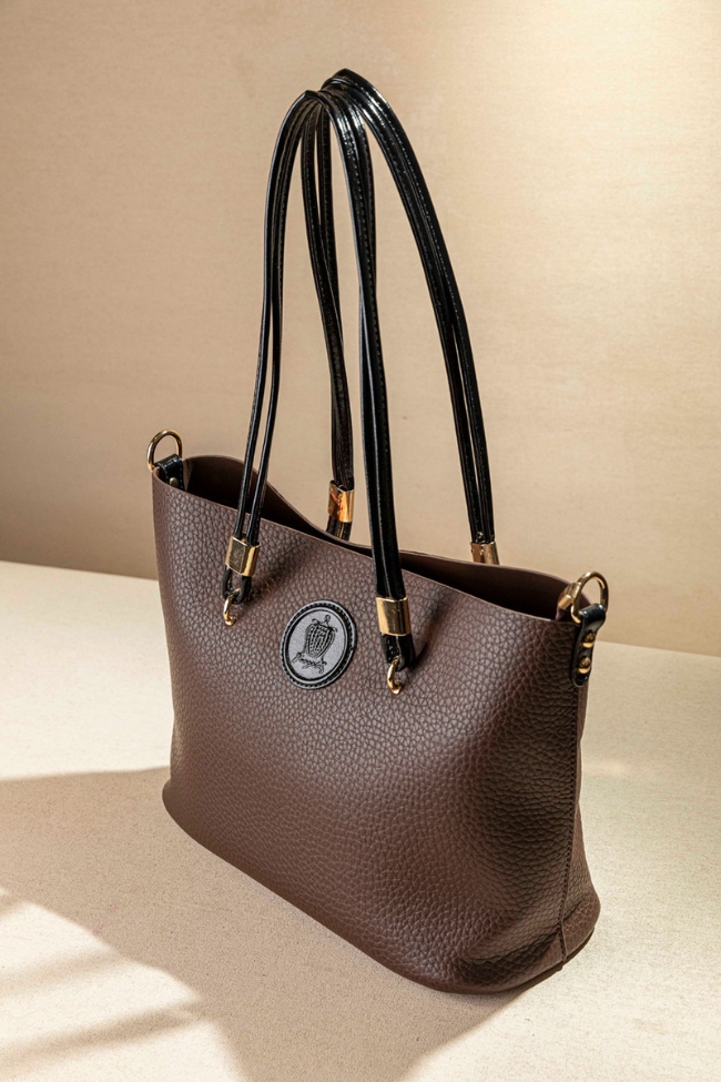 Η ιδανική τσάντα ώμου – Καφέ - Image 2