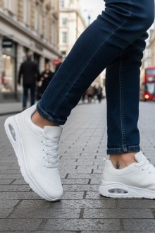 Aerosola Unisex Sneakers Ανατομικό  - Λευκό