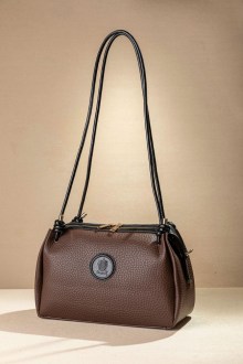 Exclusive τσάντα ώμου για απόλυτο στυλ - Καφέ