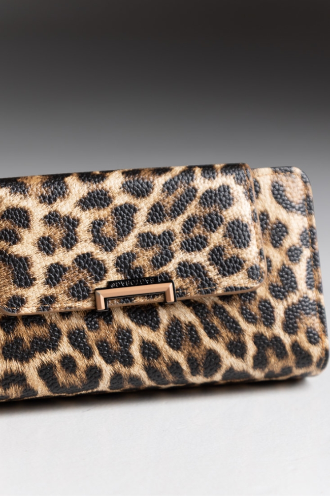 Πορτοφόλια Γυναικεία -Μπεζ/Leopard - Image 6