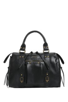 Τσάντα ώμου με τρούκς - Μαύρο