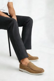 Ανδρικά Ανατομικά Μοκασίνια - Κάμελ