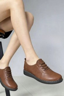 Ανατομικά Casual με ορθοπεδική σόλα – Κάμελ