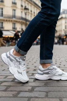 Ανδρικά Αθλητικά με Αερόσολα - Λευκό