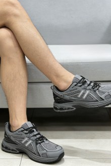 Ανδρικά Aerosola Sneakers με Ανατομικό πάτο - Γκρίζο