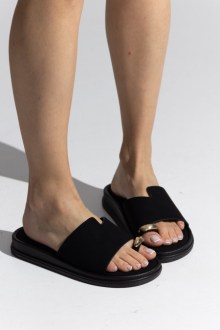 Γυναικεία Sandals με μαλακό πάτο - Μαύρο