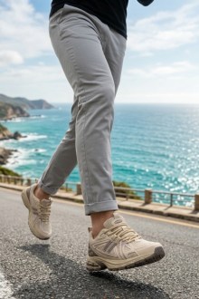 Ανδρικά Aerosola Sneakers με Ανατομικό πάτο –  Μπεζ/Καφέ