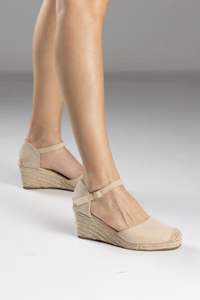 Πλατφόρμες Γυναικείες Suede - Μπεζ