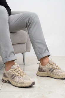 Ανδρικά Aerosola Sneakers με Ανατομικό πάτο – Μπεζ/Καφέ
