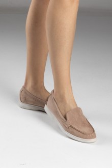 Μαλακά Μοκασίνια – Σκούρο Μπεζ