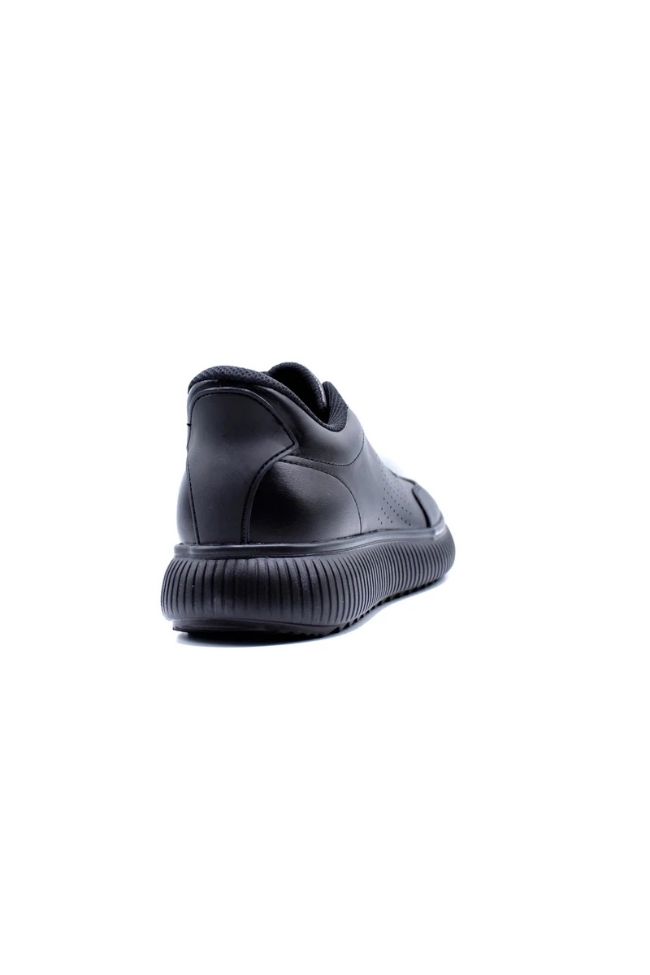 Ανδρικά sneakers με κορδόνια - Μαύρο - Image 3