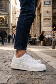 Ανδρικά casual sneakers – Λευκό