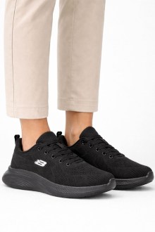 Running υφασμάτινα sneakers - Μαύρο