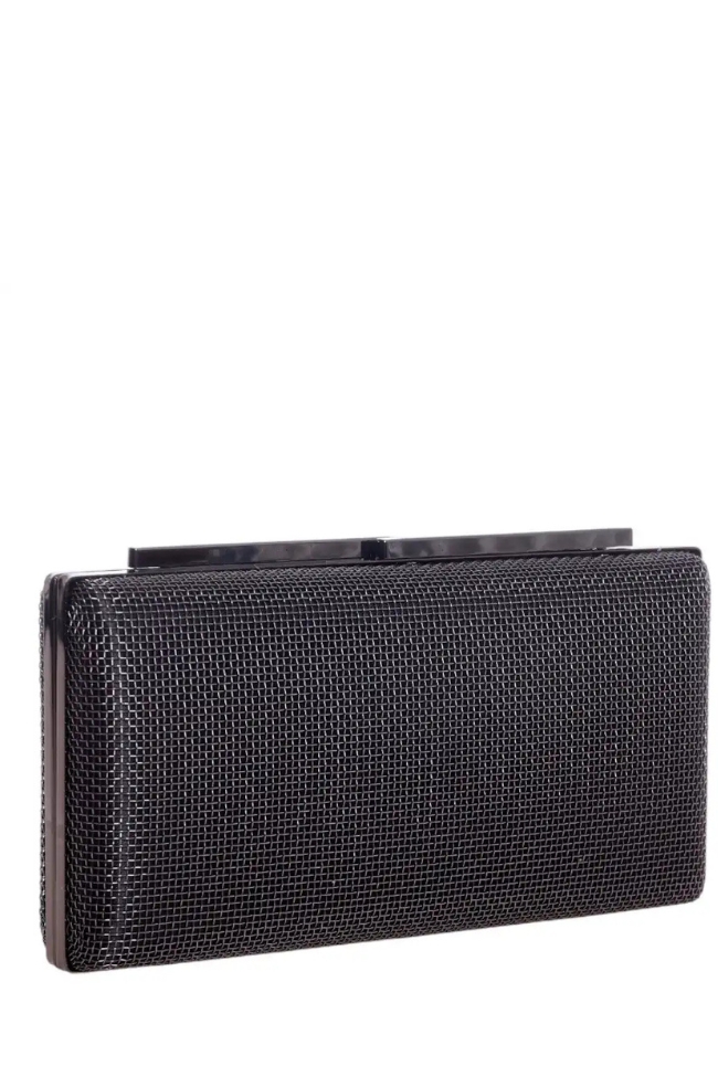 Τσάντα φάκελος clutch - Μαύρο - Image 2