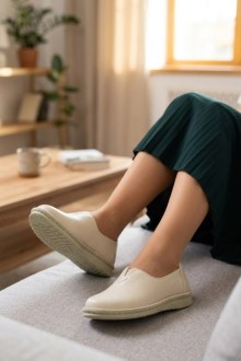 Ανατομικά Casual με ορθοπεδική σόλα – Μπεζ