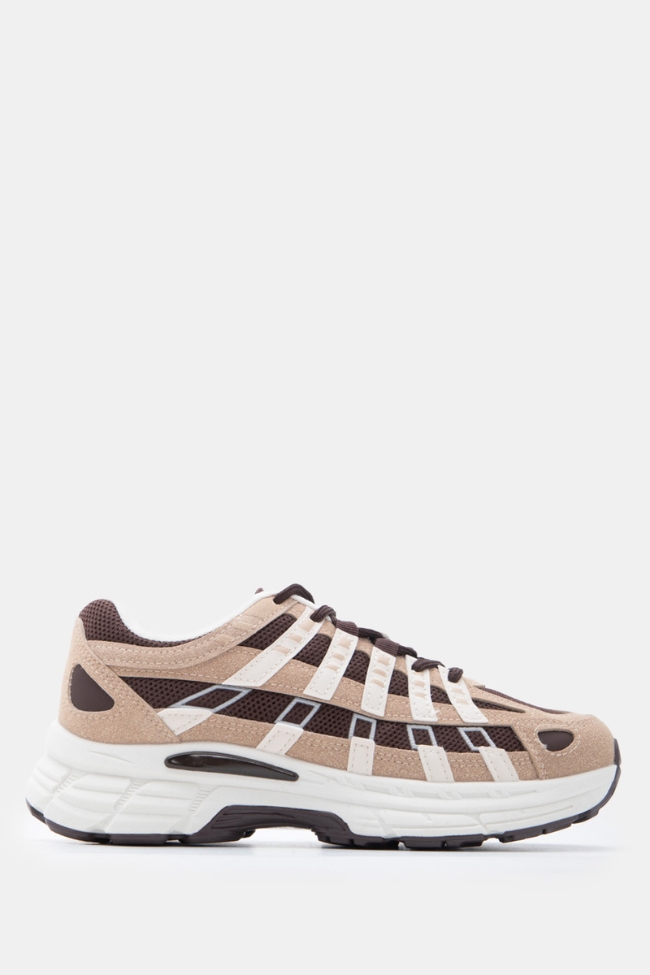 Ελαφριά Ανατομικά Sneakers Σκούρο Μπεζ με Memory Foam - Image 3