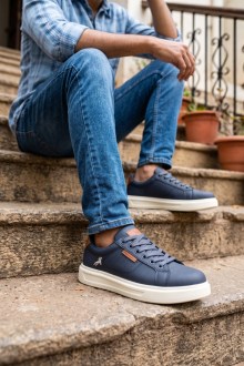 Ανδρικό Μπλέ Chunky Sneaker