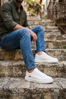 Ανδρικό Λευκό Chunky Sneaker