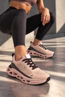 Ultra Comfort Γυναικεία Ανατομικά Sneakers με Αερόσολα σε Ροζ Χρώμα